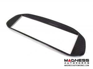 Alfa Romeo 4C Carbon Fiber Radio Cover Frame 